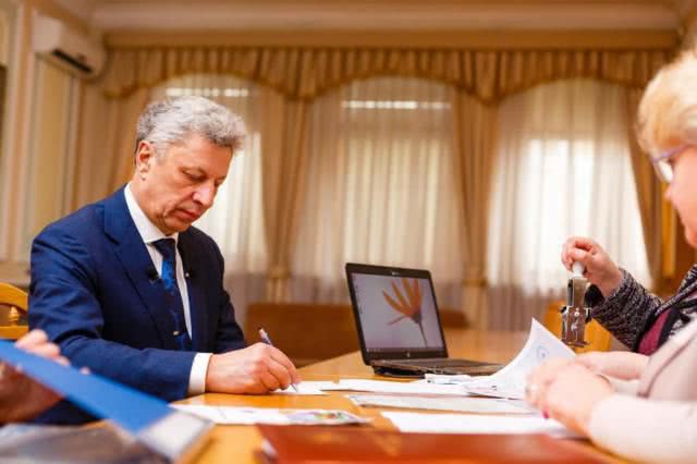 Юрий Бойко подал документы в ЦИК на регистрацию кандидатом в президенты