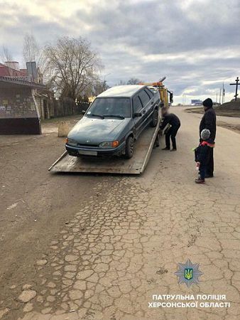 Нетверезий водій «таксував» із 5-річним сином