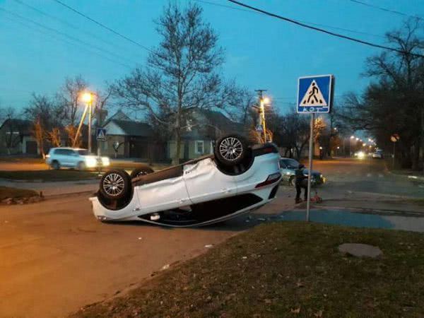 ДТП в центре Херсона. Есть пострадавшие