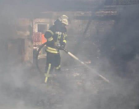 У Херсоні ліквідовано пожежу в гаражі