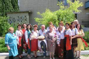 День вишиванки в Каховському геріатричному пансіонаті