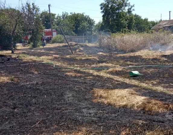 В області за минулу добу 10 разів горіли суха трава, пожнивні залишки та сміття