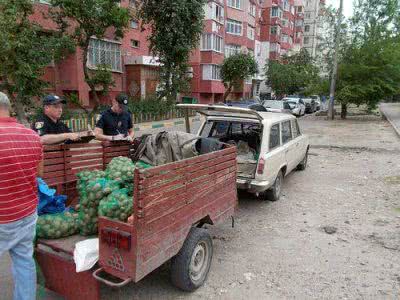 У Херсоні водії автотранспорту паркуються де-небудь