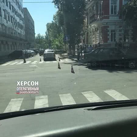 ДТП в историческом центре Херсона