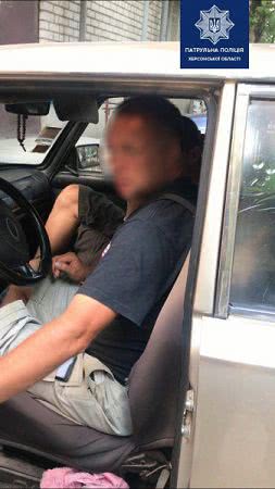 У Херсоні поліцейські затримали водія напідпитку
