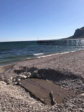В оккупированном Крыму произошло новое экологическое ЧП на пляже