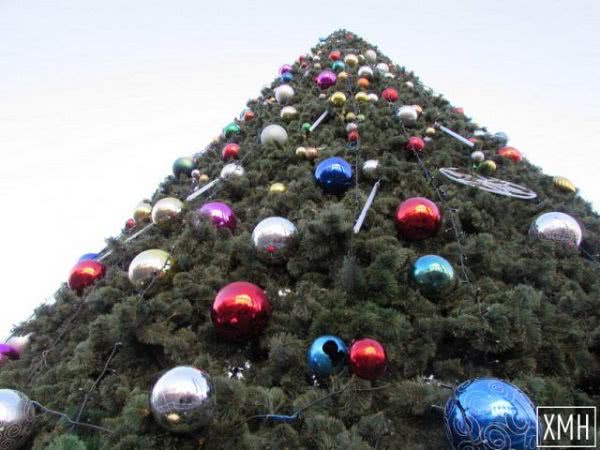 Городскую елку в Херсоне торжественно открывать не будут