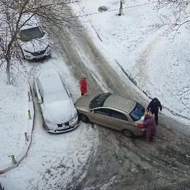 В Херсоне произошла авария