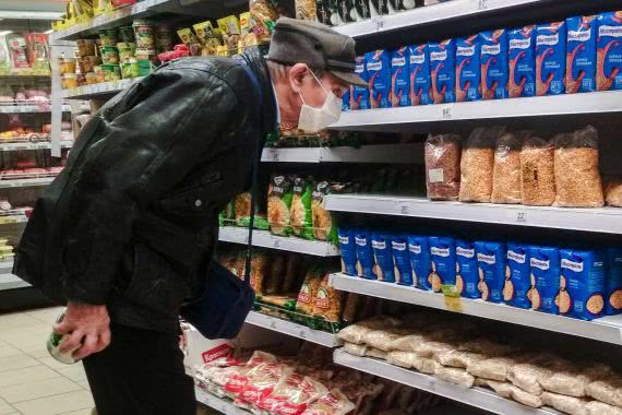 Украинцев ждет подорожание продуктов на 75%