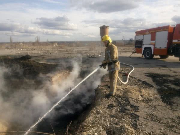 За последние сутки спасатели 7 раз тушили пожары в экосистемах на Херсонщине