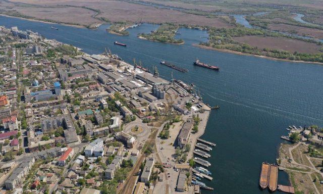 Грузооборот Херсонского морского порта снизился на 35%