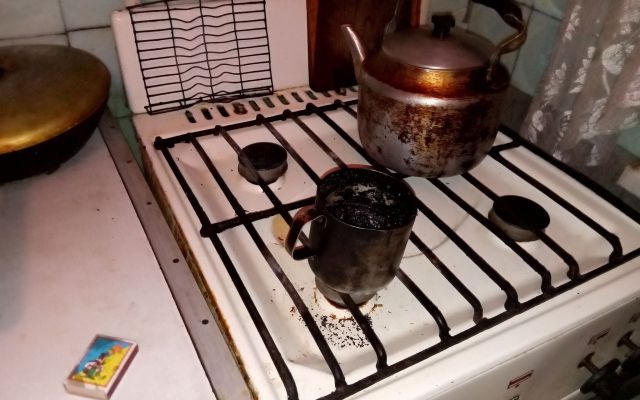 На Херсонщине оставленная на плите еда чуть не стала причиной пожара
