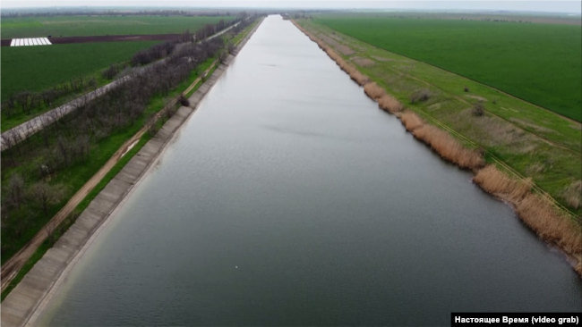 Северо-Крымский канал, Херсонская область
