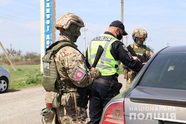Полиция Херсонщины начала комплексную отработку Генического района