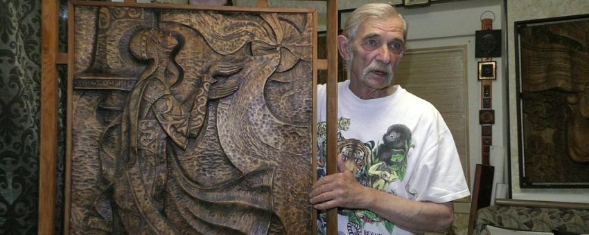 Вулиці Херсона прикрашають роботи заслуженого художника України Миколи Гепарда