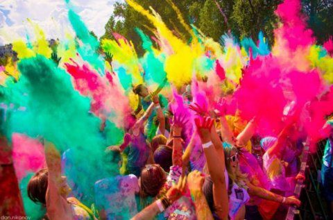Фестиваль красок Colore Day в Херсоне