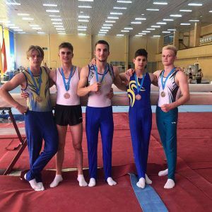 Бронзовые медали на Гимназиаде Украины получили гимнасты из Херсона