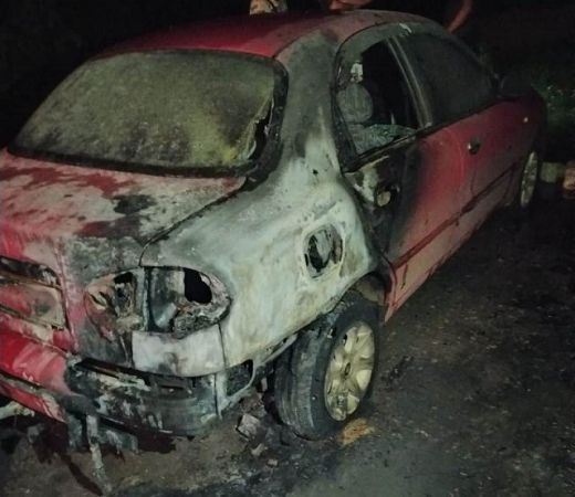 В Скадовском районе горели два автомобиля