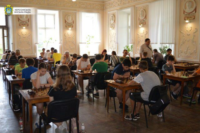 У Херсоні відбувся Всеукраїнський шаховий турнір