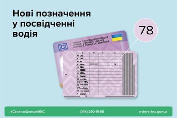 Херсонцям про змінені посвідчення водія