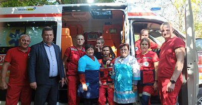 У Присиваській громаді з'явився новий автомобіль швидкої допомоги