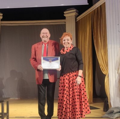 Актори Херсонського театру перемогли на фестивалі в Кривому Розі в номінації «Кращий акторський дует»