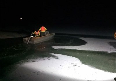 На Херсонщині діти знову провалилися під лід - цього разу в Бериславському районі