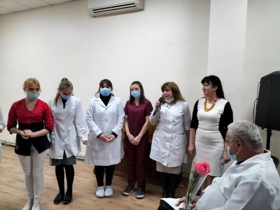 День народження обласного онкодиспансеру відзначили медичні працівники ХООД