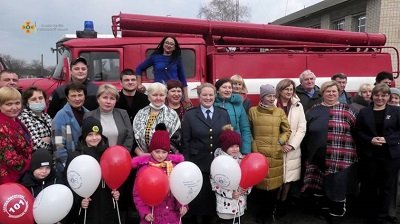 У Кочубеївській громаді відкрили підрозділ місцевої пожежної охорони