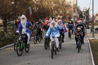 До новорічних свят у Херсоні відбудеться костюмований велопробіг