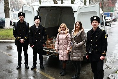 Курсанти ХДМА привітали вихованців Олешківського дитячого будинку-інтернат