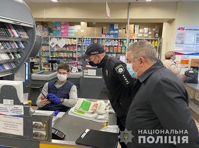 З початку року поліцейські Херсонщини зафіксували понад 600 порушень карантину