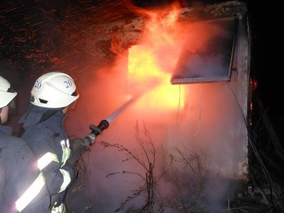 У Горностаївській громаді пенсіонер постраждав під час пожежі в будинку