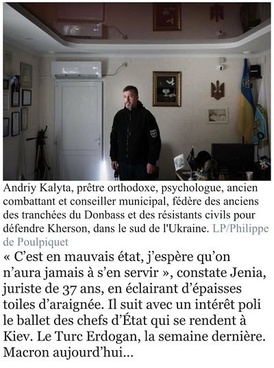 Французьке видання Le Parisien пише про Херсон