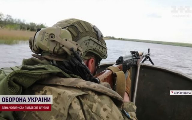 До форсування Дніпра готові: на Херсонщині підрозділи відпрацювали сценарій штурму