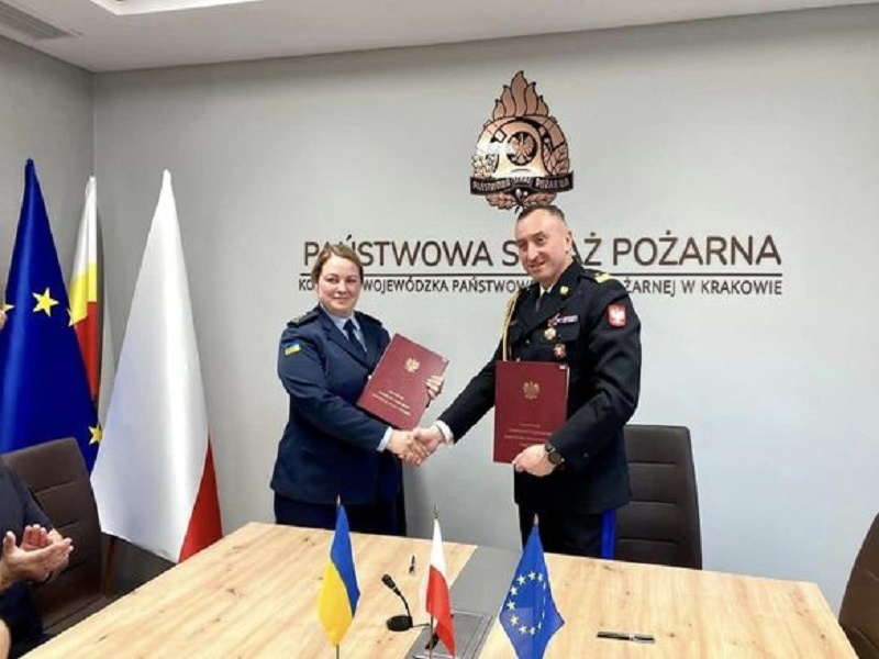 Херсонські та польські рятувальники заключили партнерський договір