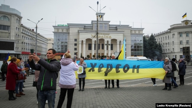 Херсон після деокупації, листопад 2022 року