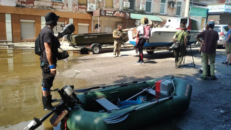 Більшість охочих залишити підтоплені райони Херсона вже евакуйовано