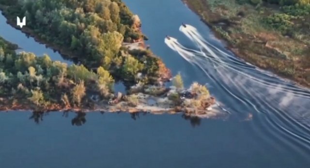 Спецоперація ССО на одному з островів Дніпра біля Херсону