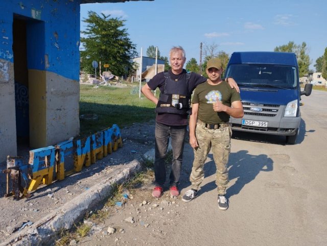 Литовські і латвійські благодійники передали херсонським громадам допомогу