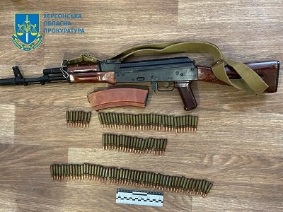 В збуті вогнепальної зброї підозрюють жителя Бериславського району