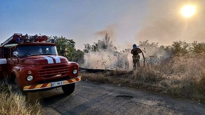 Рятувальники Херсонщини закликають громадян не нехтувати правилами пожежної безпеки