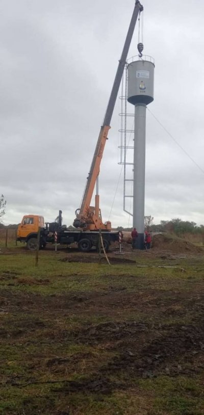 У Високопіллі Бериславського району встановили водонапірну башту