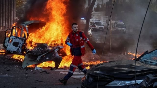 Херсон - під вогнем окупантів. Є поранені