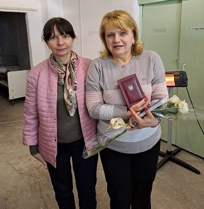 Керівниця Херсонського обласного центру служби крові отримала Орден княгині Ольги