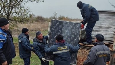 Херсон отримав від партнерів з Німеччини сонячні батареї та інвертори