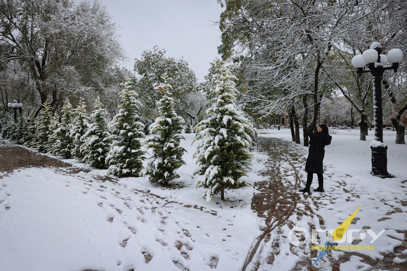 Поціновувачів зимових пейзажів у Херсоні завжди було чимало.