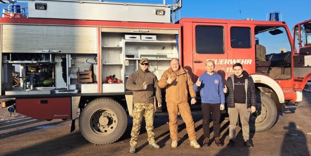 У Дар’ївській громаді – нова пожежна автівка з Німеччини