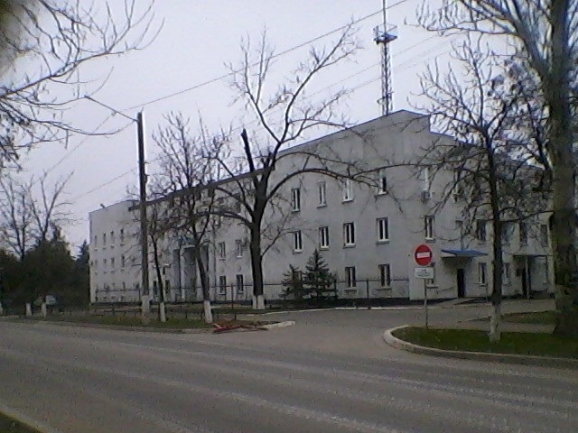 Новокаховська поліція, фото зроблено 24 лютого 2022