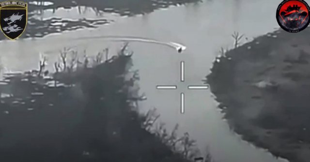 Опубліковано відео евакуації пораненого морського піхотинця із лівого берега Дніпра на Херсонщині